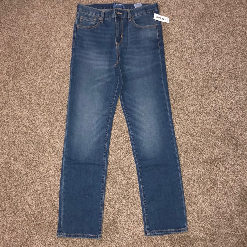 NWT❤️Old Navy Boys Skinny Reg Sz 14 Jeans